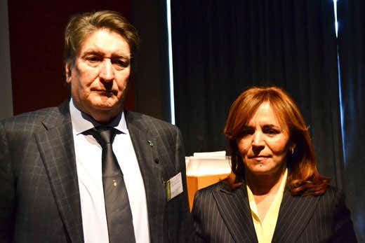 da sinistra: Enrico Lupi e Colomba Mongiello da sinistra: Enrico Lupi e Colomba Mongiello