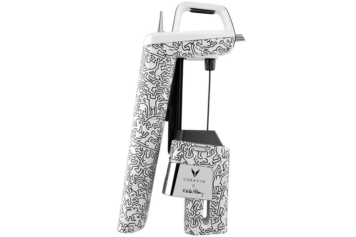 Coravin - Keith Haring Timeless Six+ Artist Edition Coravin, limited edition Timeless Six  dedicata a Keith Haring