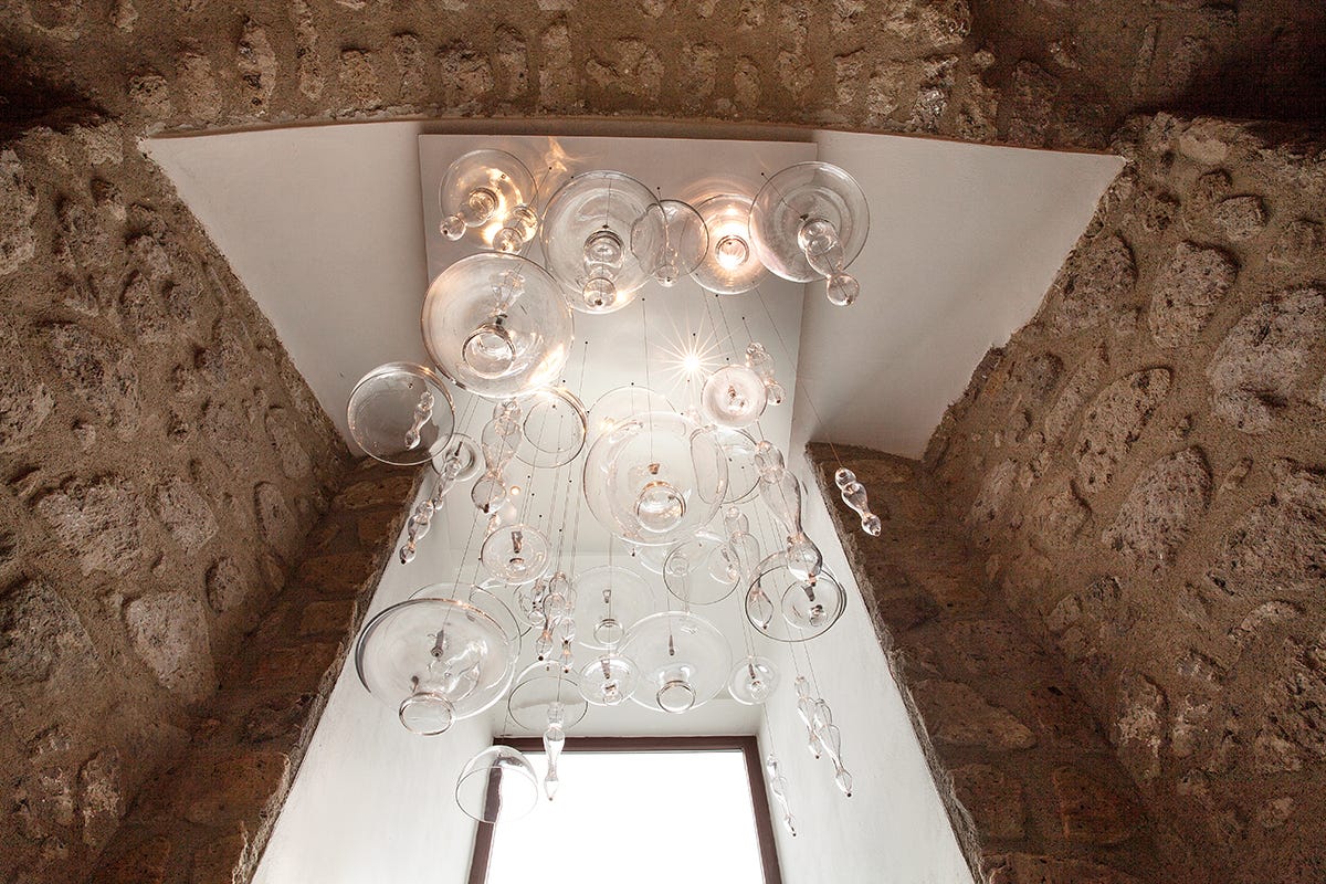 Dettagli di design Torre del Saracino, baluardo della cucina campana
