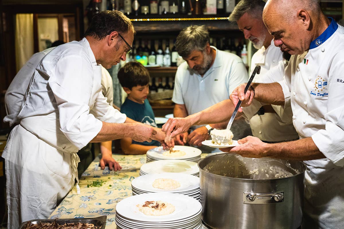 Euro-Toques al Ronco di Garlate: 10 mani in cucina