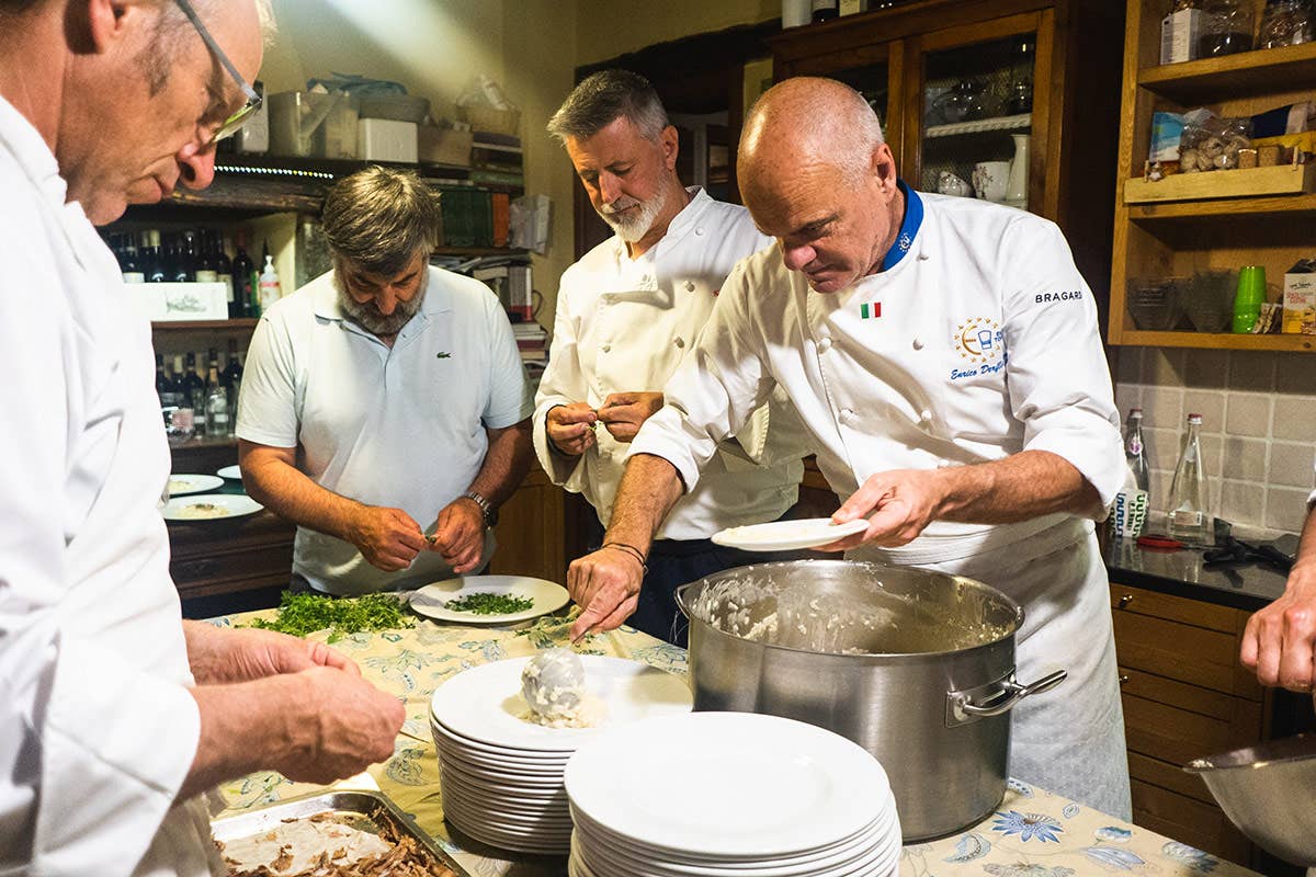 Euro-Toques al Ronco di Garlate: 10 mani in cucina