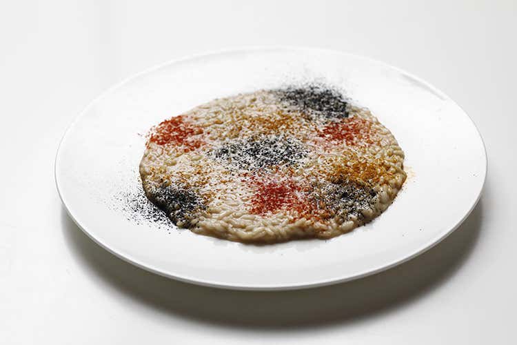 Divisionismo in cucina&hellip; Un Risotto Exponenziale