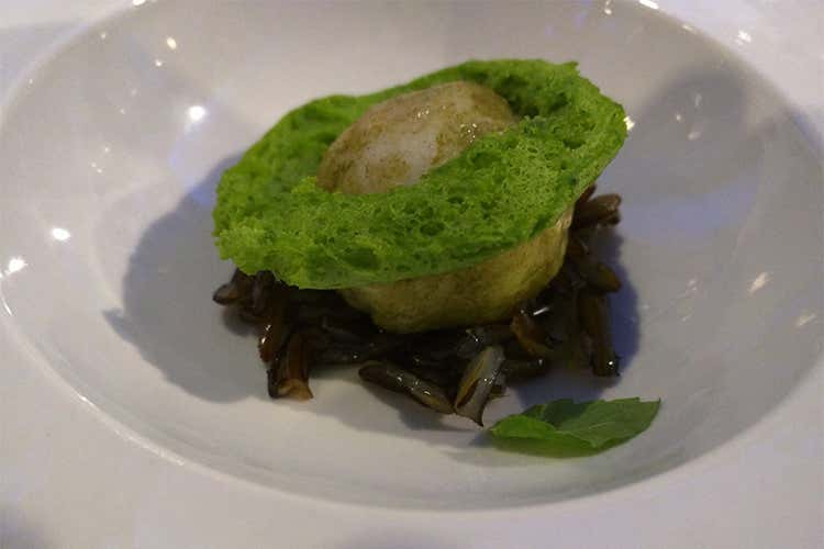 Daniele Riccardi guida la cucina del ristorante Nel Chiostro Daniele Riccardi guida la cucina del ristorante Nel Chiostro