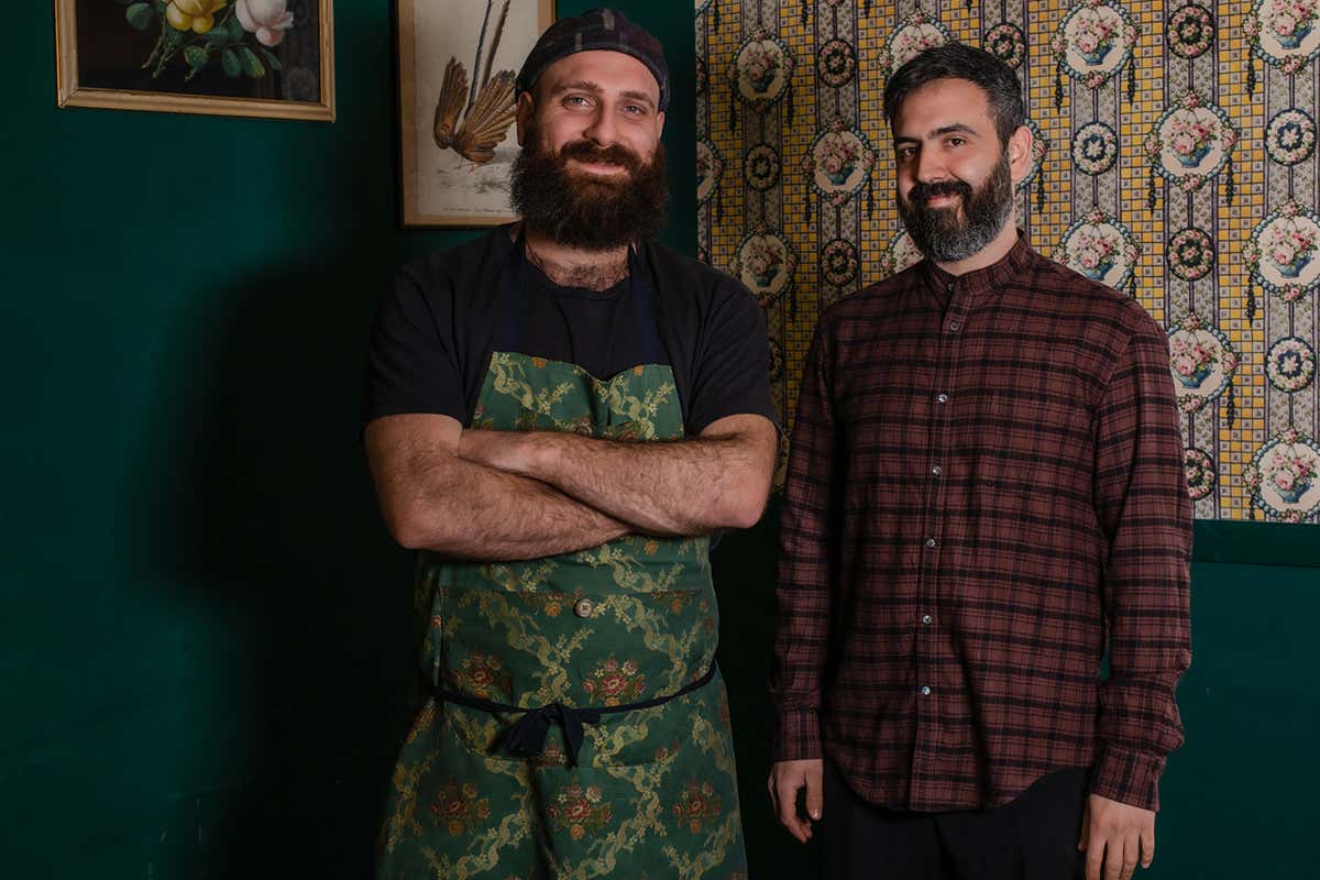 Ciro Del Pezzo e Andrea Longo A Roma la cucina di vera ricerca di Mamma Orsa