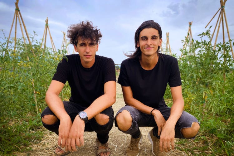 Diego e Davide Narcisi In Umbria l’insalata è un vero e proprio… Componimento