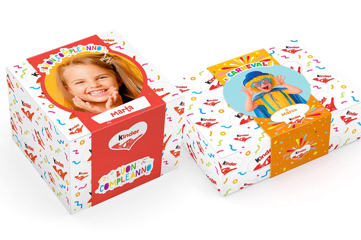 Special Box Kinder Ferrero, nuovo e-commerce insieme a Deliverti