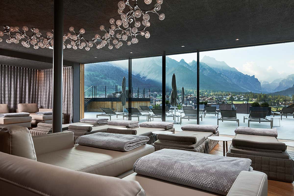 La Dolomites Sky Spa La natura che cura: le spa dove anche il paesaggio &egrave; un trattamento benessere