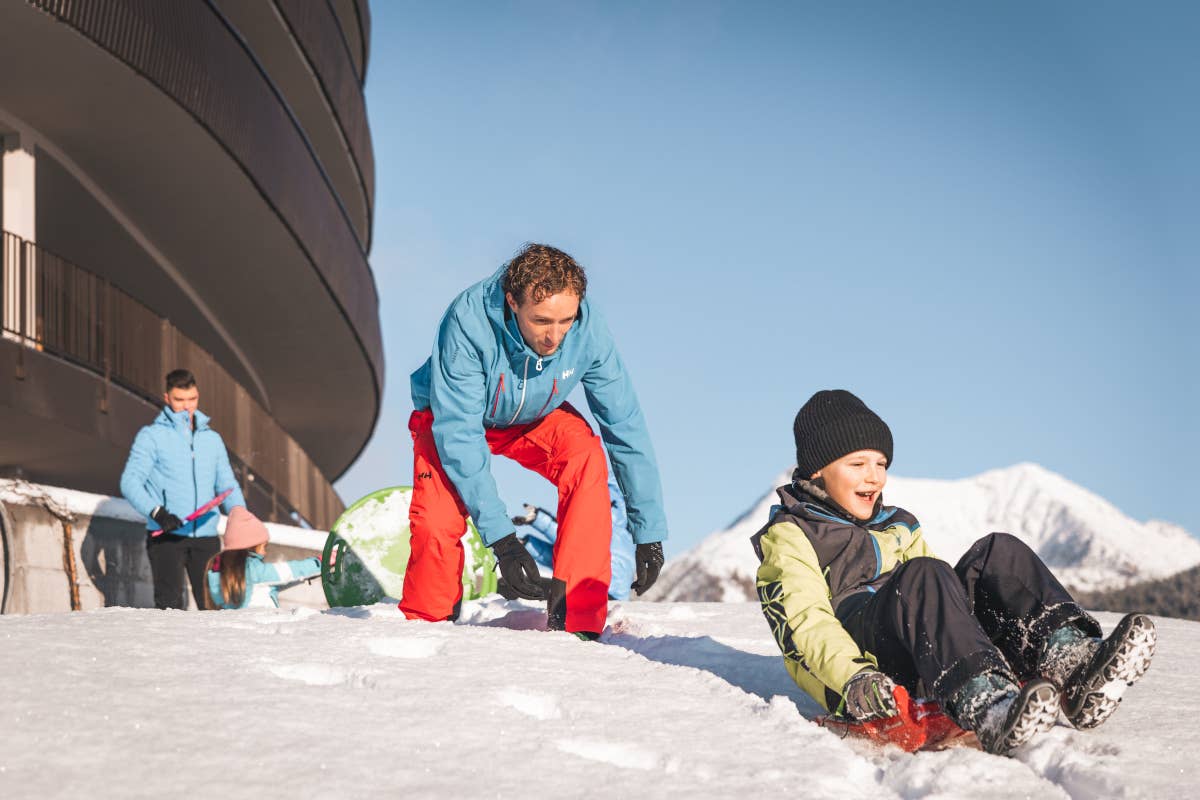 Al Hotel Familiamus di Maranza l'inverno a 5 stelle dei bambini