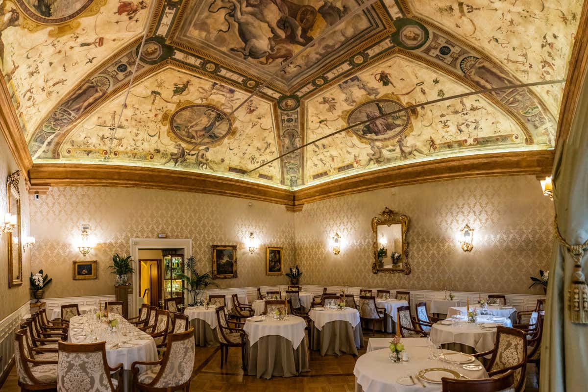 I Carracci, una cucina giovane ed elegante immersa nell'arte a Bologna