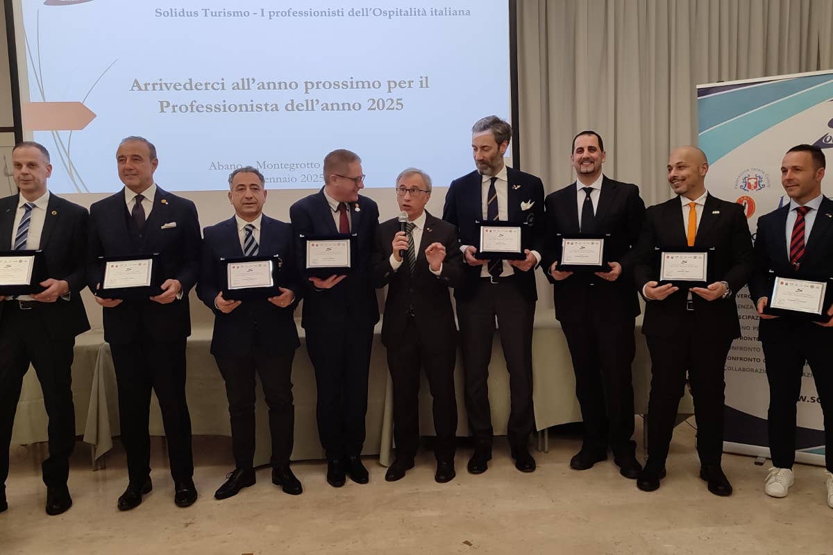 Solidus, premiati i professionisti del 2024 e focus sulle frontiere dell'ospitalità