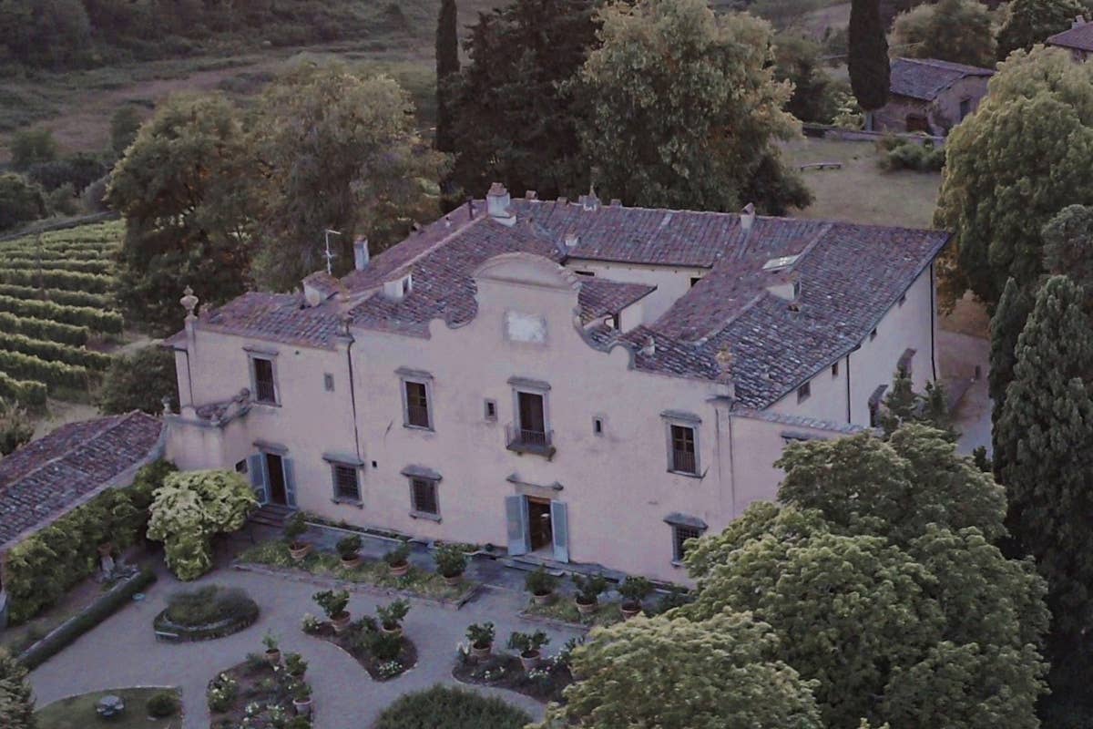 Autunno toscano con Villa Antinori e il Rosso Toscana Igt