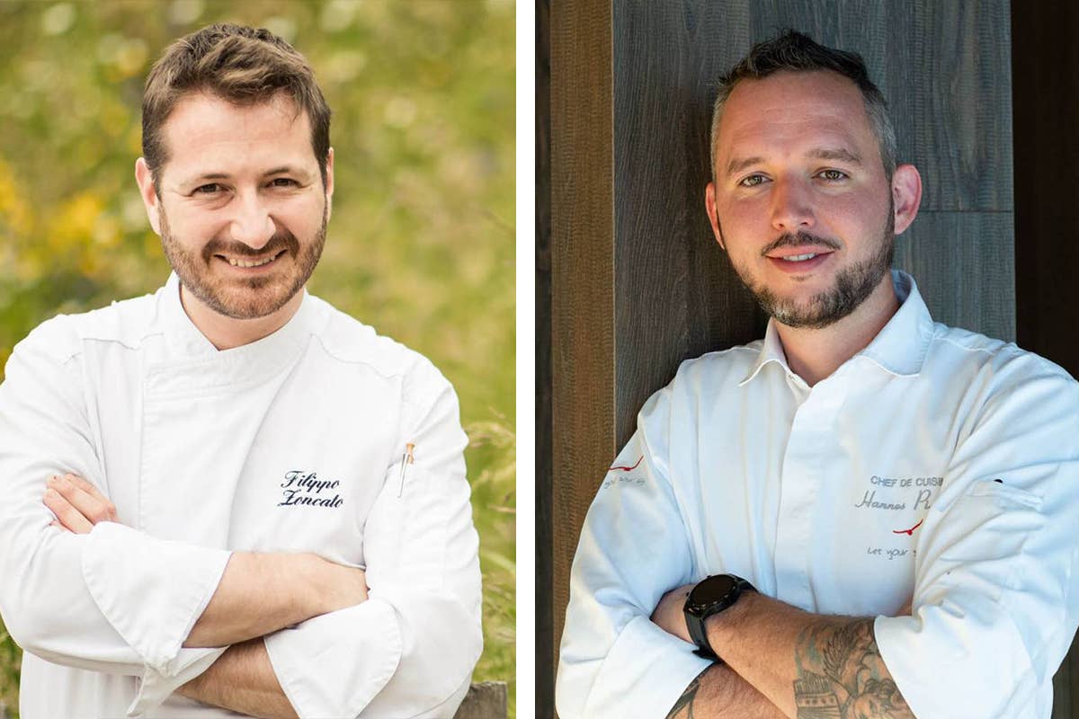 Filippo Zoncato e Hannes Pignater Al Vigilius Mountain Resort una cena a quattro mani imperdibile