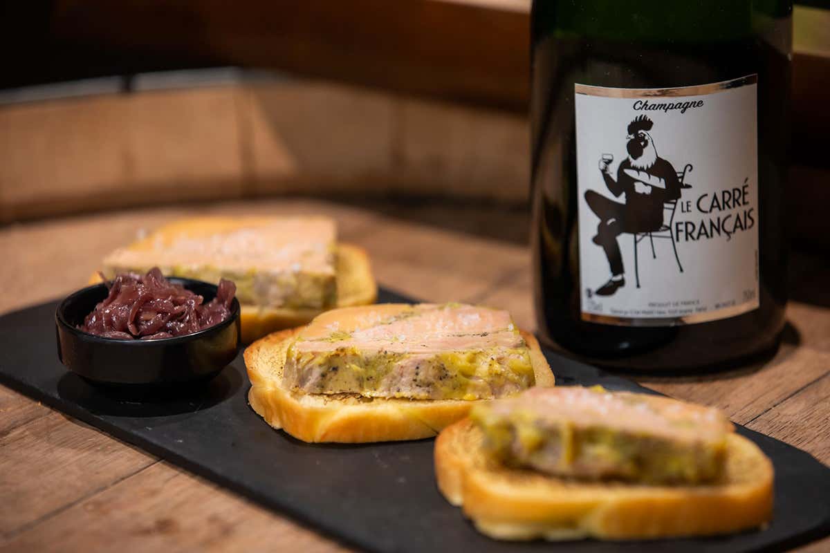 Foie gras e Champagne Le Carr&egrave; Fran&ccedil;ais porta a Roma i sapori di Francia