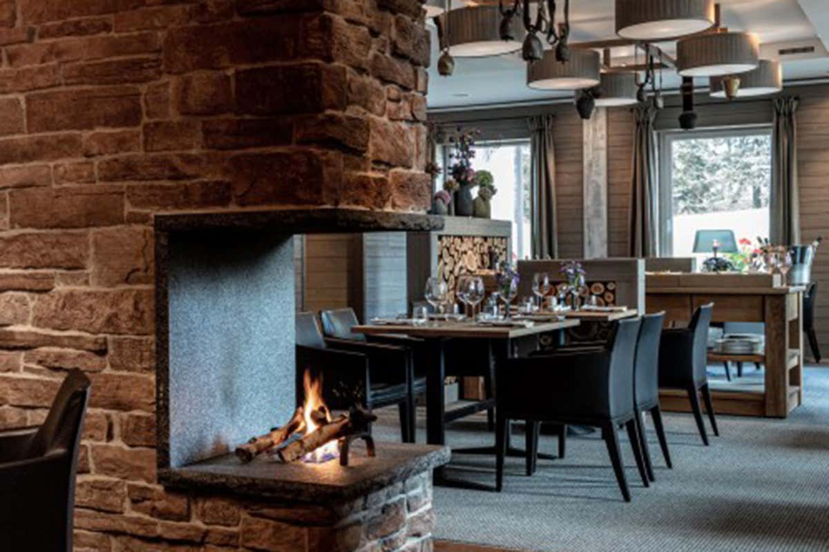 La calda atmosfera del ristorante Giacomo Cresta Palace: a Celerina va in scena la dolce vita