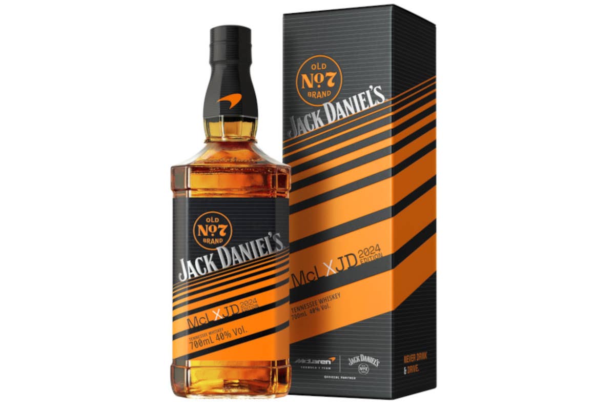 McLaren e Jack Daniel's rinnovano la partnership: nuova bottiglia in edizione limitata