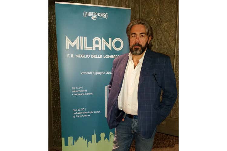 Philippe L&eacute;veill&eacute; (Gambero Rosso Milano e Lombardia A 8 ristoranti le Tre Forchette)