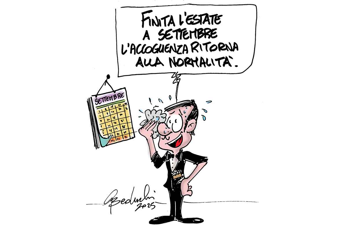 L’estate è finita: l’Italia turistica rallenta, tornano i clienti abituali