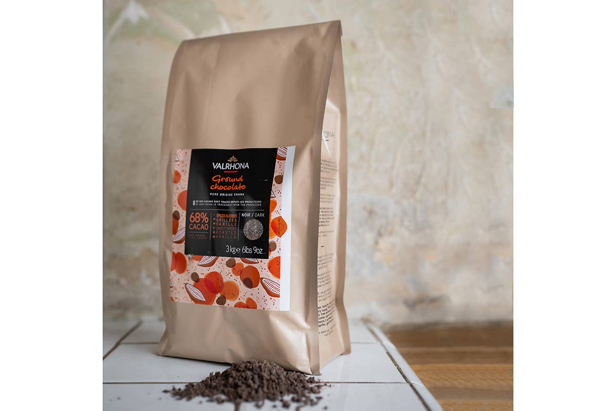 Ground chocolate Ghana 68% Ground chocolate, Valrhona reinventa la cioccolata