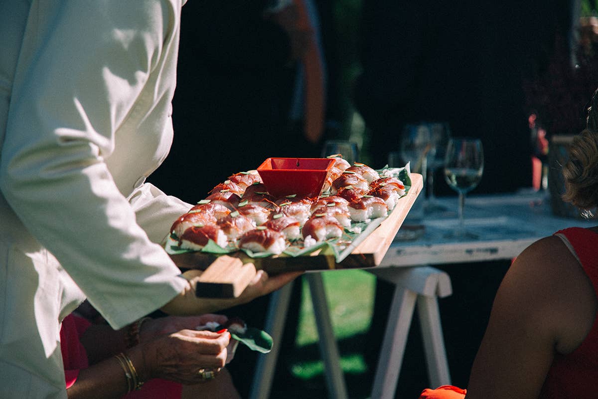 Uno spazio per il sushi anche nei matrimoni di oggi