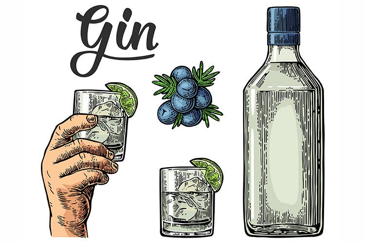 Il gin è un distillato con una storia più antica di quanto si possa immaginare - Miscelato o liscio, italiano o estero Il gin si festeggia il 13 giugno