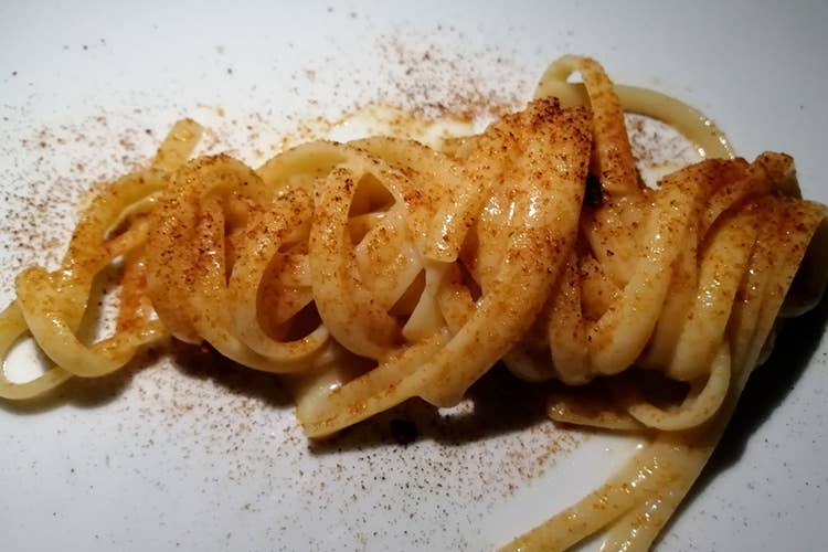 Linguina gentile allo scoglio - Gnocchi ripieni o alla romana Novità estiva al Giulia Restaurant