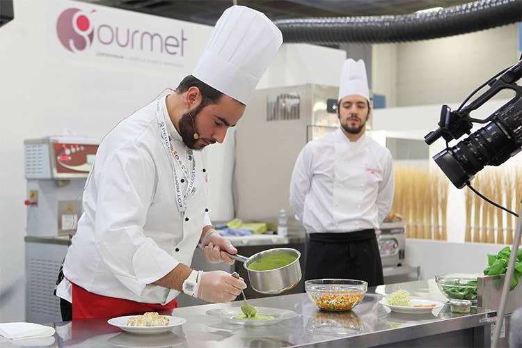 (A Gourmet Expoforum la finale europea del Bocuse d’or)