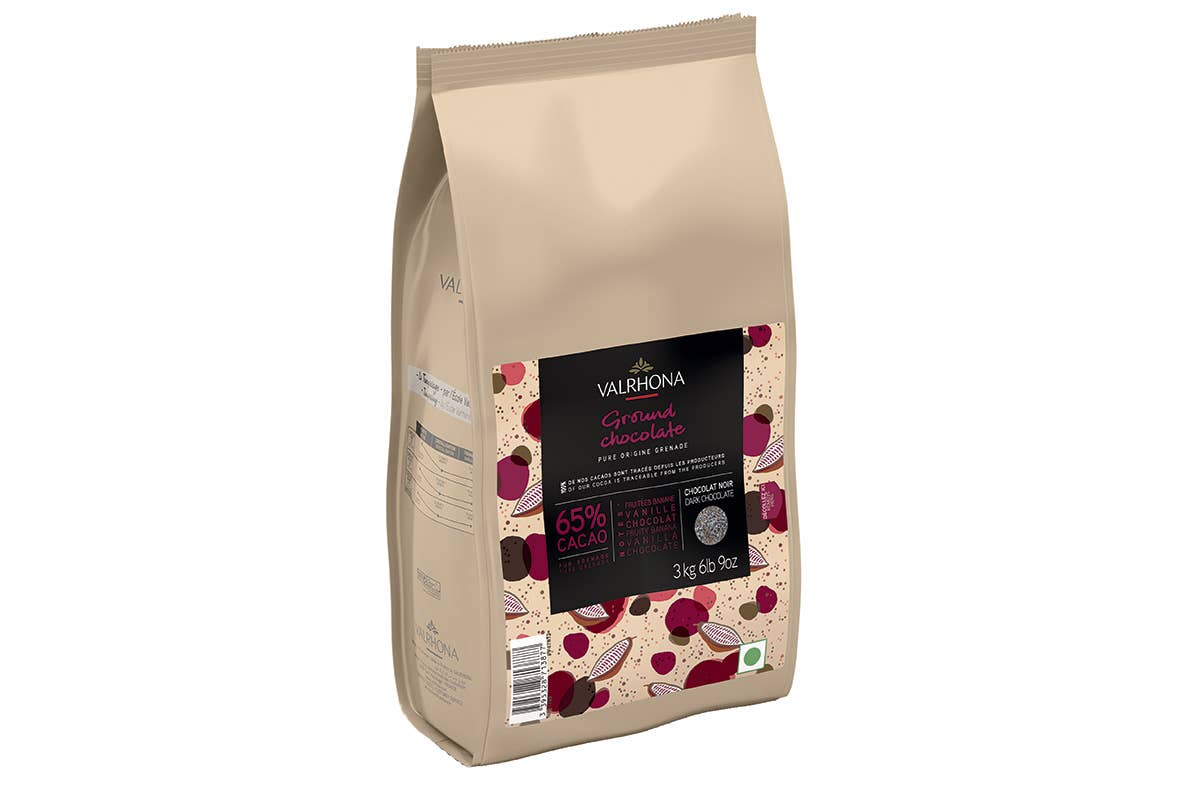 Ground chocolate Grenada 65% Ground chocolate, Valrhona reinventa la cioccolata