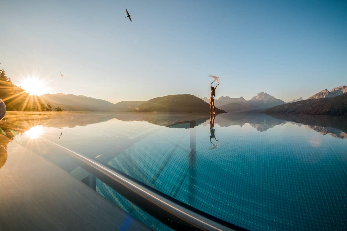 Fuga in spa con vista sulle Dolomiti? Non perdere l'Alpen Tesitin