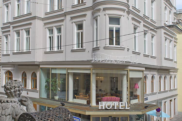 La facciata dell'Hotel Beethoven Wien Il fascino dell’Hotel Beethoven Wien, tra antico e moderno