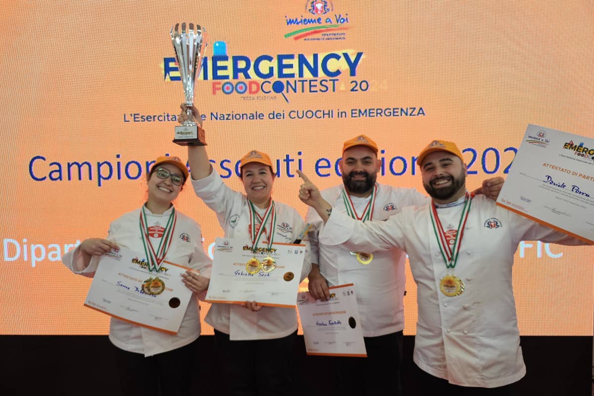 Gabriella Sechi e il Dsefic Sardegna trionfano all’Emergency Food Contest