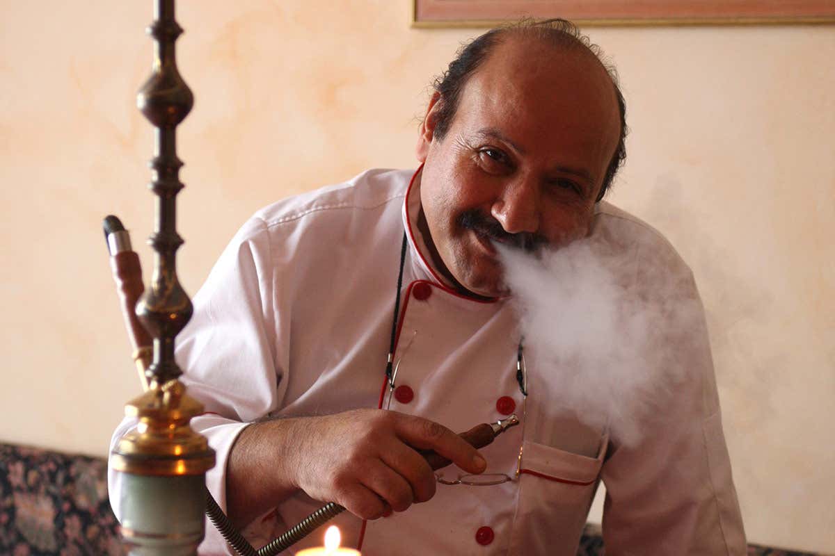 Issa Gweinat (foto: Renato Vettorato) Addio Issa, re della cucina giordana in Italia Issa Gweinat (foto: Renato Vettorato) Addio Issa, re della cucina giordana in Italia