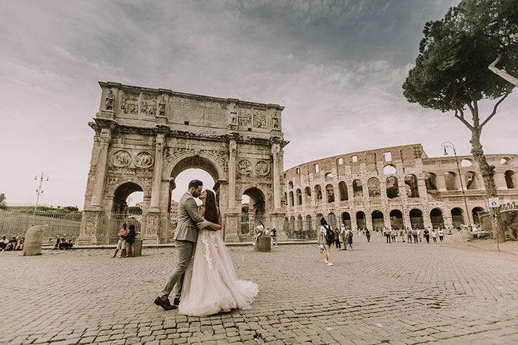Roma resta tra le mete preferite (Gli sposini stranieri scelgono l'Italia Celebrati 9mila matrimoni nel 2019)