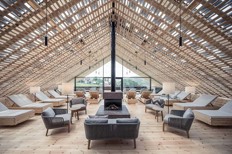 lL'area benessere dell'hotel - PASTONE APERTURE HOTEL ALTO ADIGE