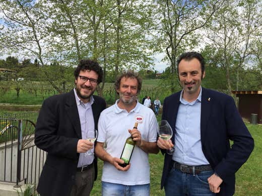 Paolo Pelliccioli, Ferruccio Barabani e Angelo Divittini