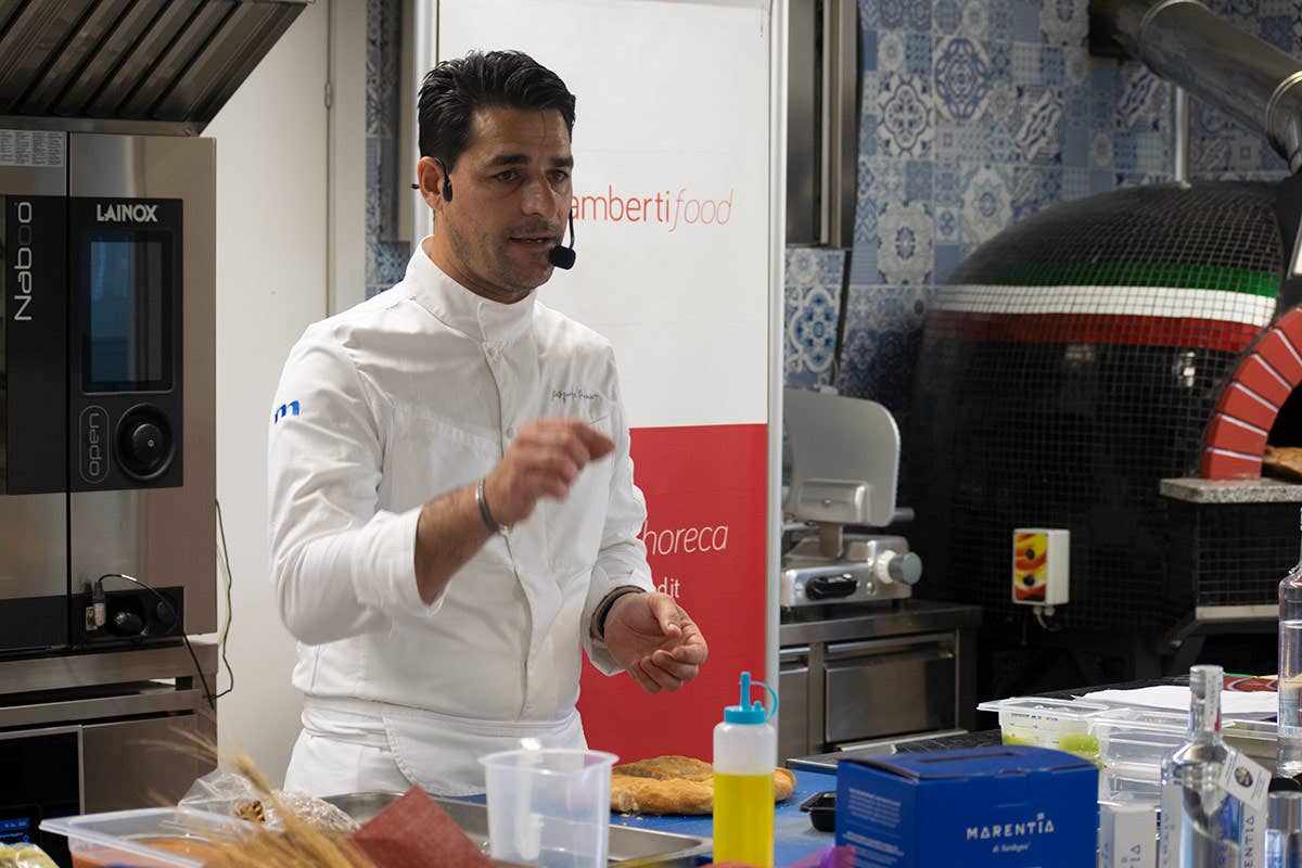 Pasquale Palamaro La pizza incontra il mare, a tavola con benessere