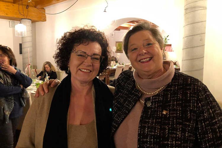 Maria Cristina Cigolotti e Liliana Savioli (Le Donne del Vino Friuli Venezia Giulia Novità tra i vertici)