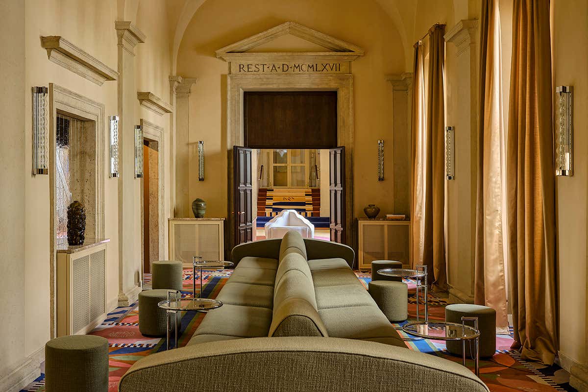 Il palazzo che a Roma respirava libri e ora offre bellezza e buona gastronomia