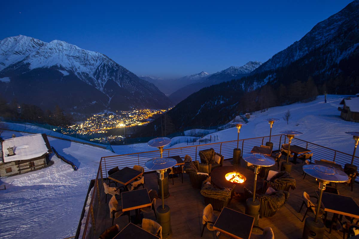 Après-ski in terrazza La Loge du Massif, un tesoro gourmet sulle piste di Courmayeur