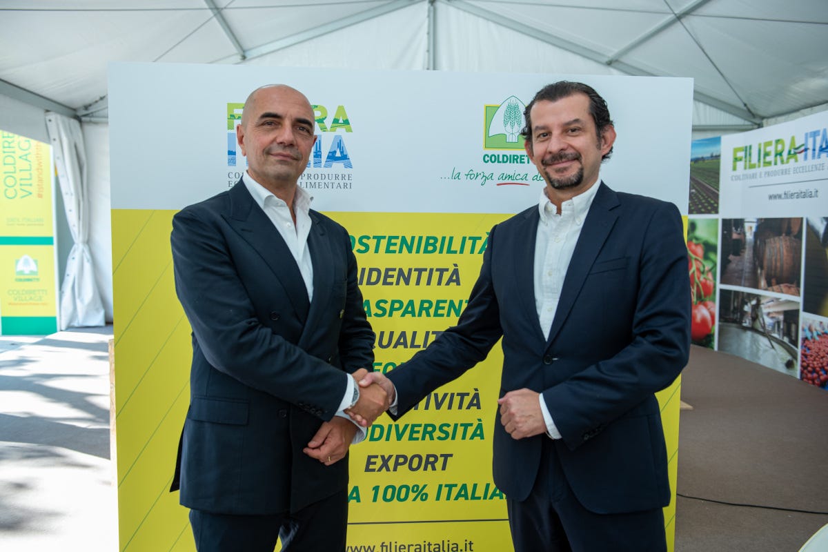 Luigi Scordamaglia e Dario Baroni McDonald’s annuncia l’ingresso in Filiera Italia