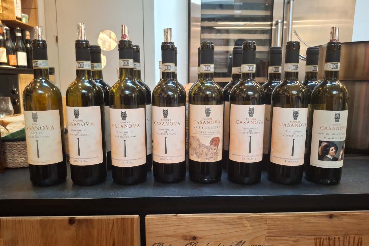 Podere Casanova a Milano: otto annate di Vino Nobile di Montepulciano in verticale
