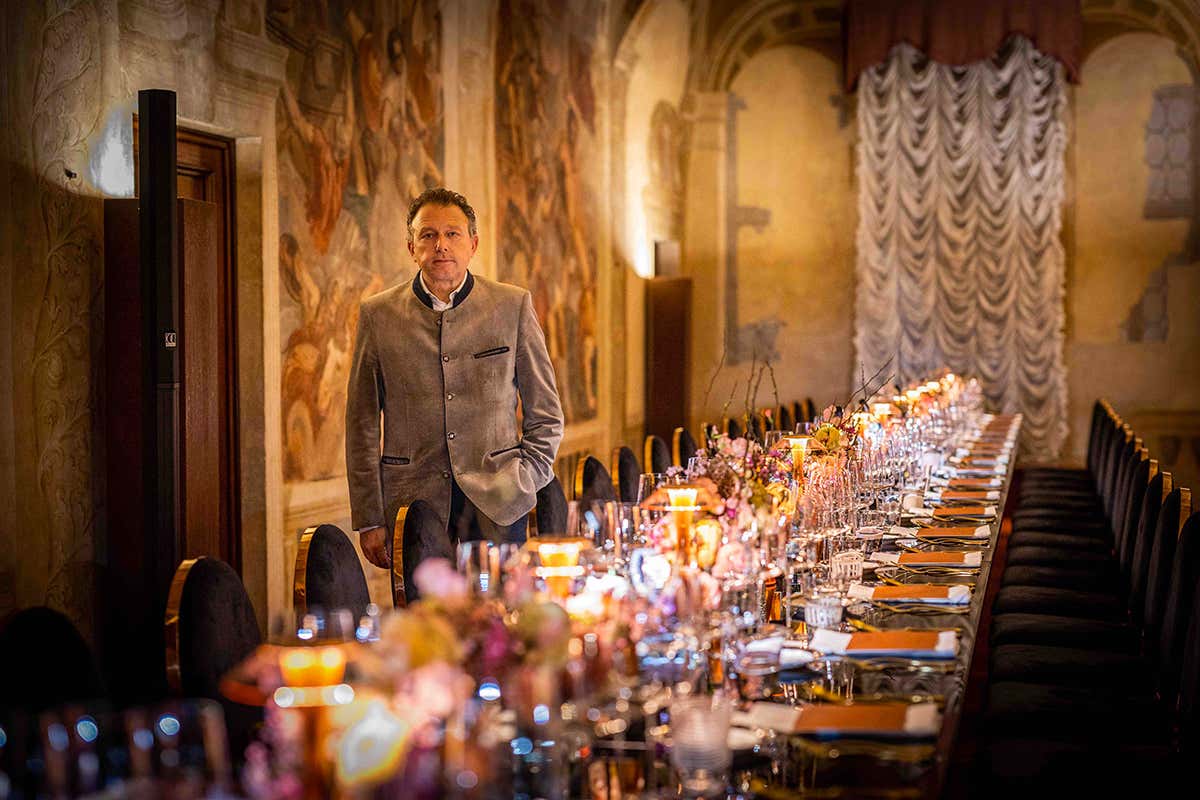 Martino Crespi - Foto Gabriele Basilico Martino Crespi, star del tablescaping