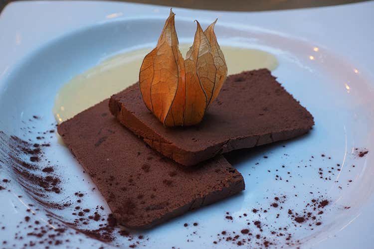 Mattonella al cioccolato e zenzero