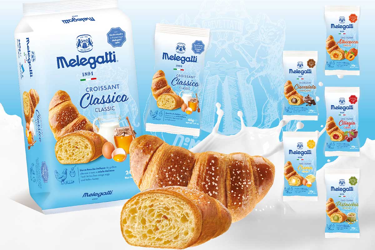 Croissant sfogliato Melegatti Momenti di dolcezza con le golosità di Bauli, Melegatti e Motta