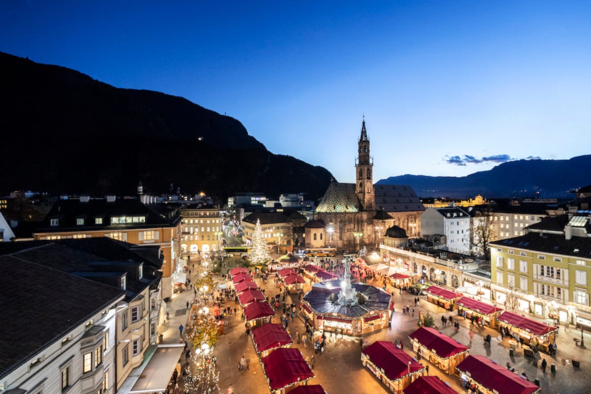 A Natale Bolzano diventa il set di una favola d'inverno - Italia a Tavola