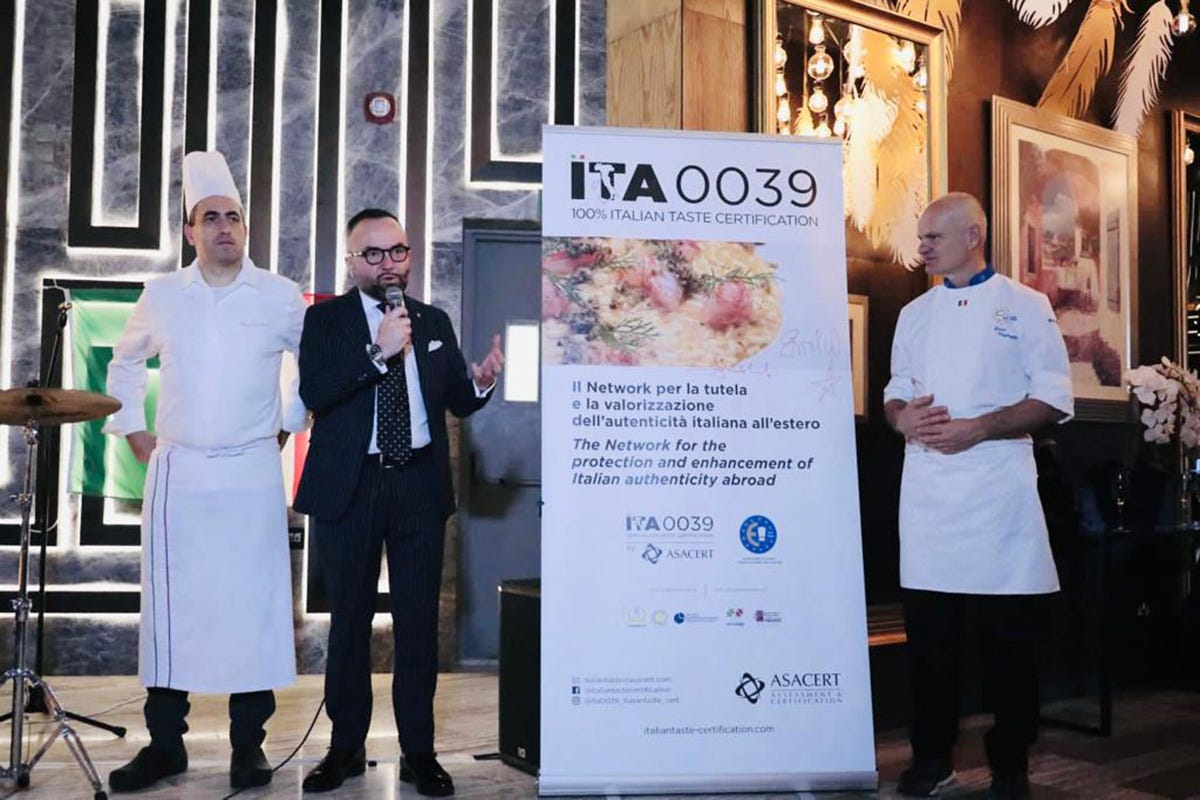 Alessandro Miceli, Fabrizio Capaccioli ed Enrico Derflingher Dubai, Euro-Toques e Bella Restaurant insieme per l’autentica cucina italiana