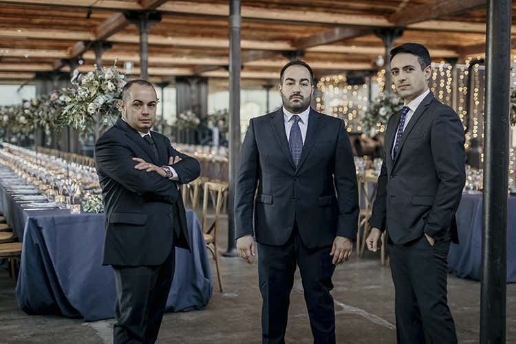 I tre imprenditori di Gallarate