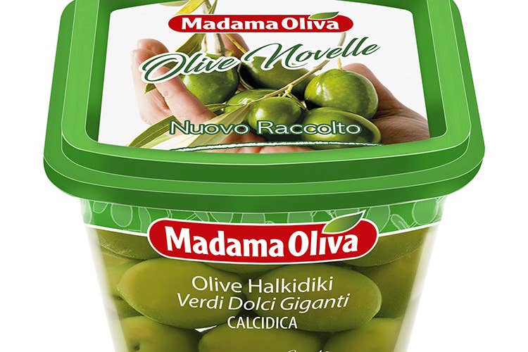 Le olive del nuovo raccolto di Madama Oliva Olive Novelle, l'idea vincente di Madama Oliva