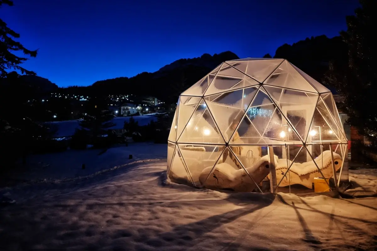 L'igloo dell'Olympic Spa Hotel Nuovo benessere all’Olympic Spa Hotel