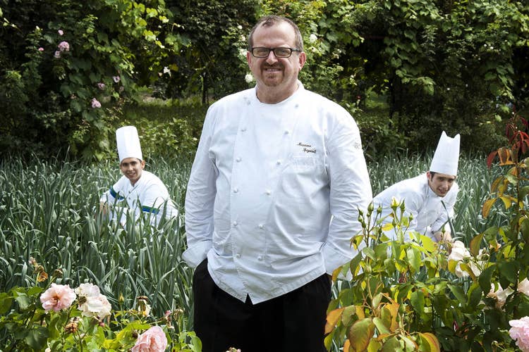 Massimo Spigaroli - A Omnivore anche due cuochi italiani  Massimo Spigaroli e Theodor Falser