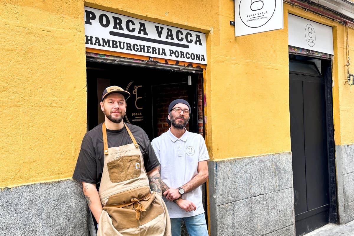 “Porca Vacca”... quanto è buono l'hamburger a Madrid